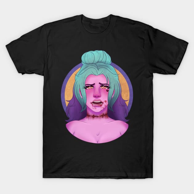 Hold Onto Your Head! - Pastel Gore [1] T-Shirt by Hazardous Demons